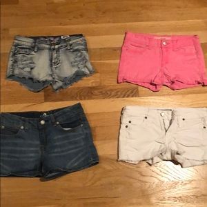 Designer brands jean shorts